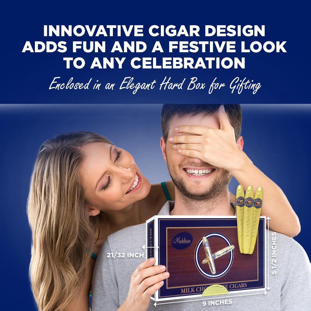 Elegantly presented Madelaine cigars in a sophisticated box