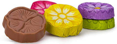 Madelaine half-pound chocolate with 29 bite-sized pieces for sharing.