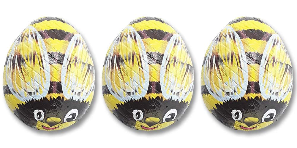 Madelaine Milk Chocolate Bumblebees 6oz serving size, convenient for party bowls and shared treats.