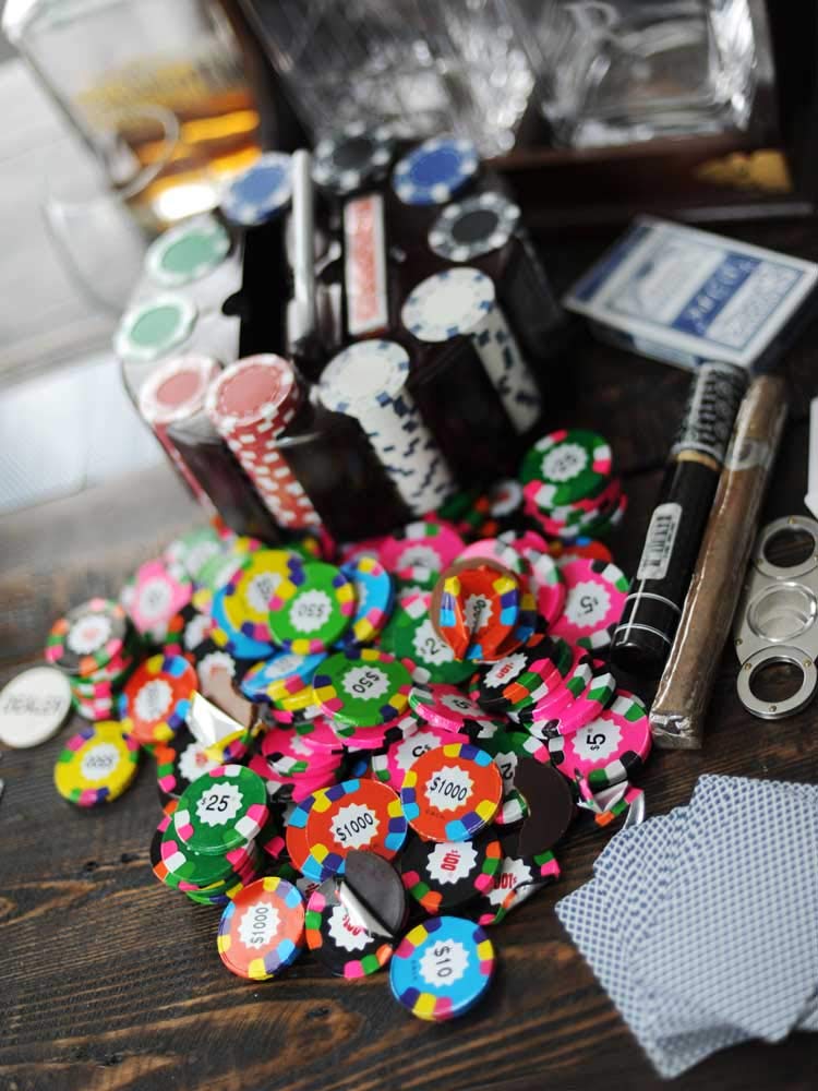 Madelaine Milk Chocolate Poker Chips, smooth melt for family snacking.