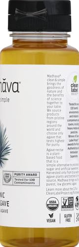 Madhava Agave Nectar Light origin Mexico—authentic agave nectar