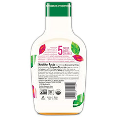 Madhava AgaveFIVE label front highlights organic liquid sweetener option.