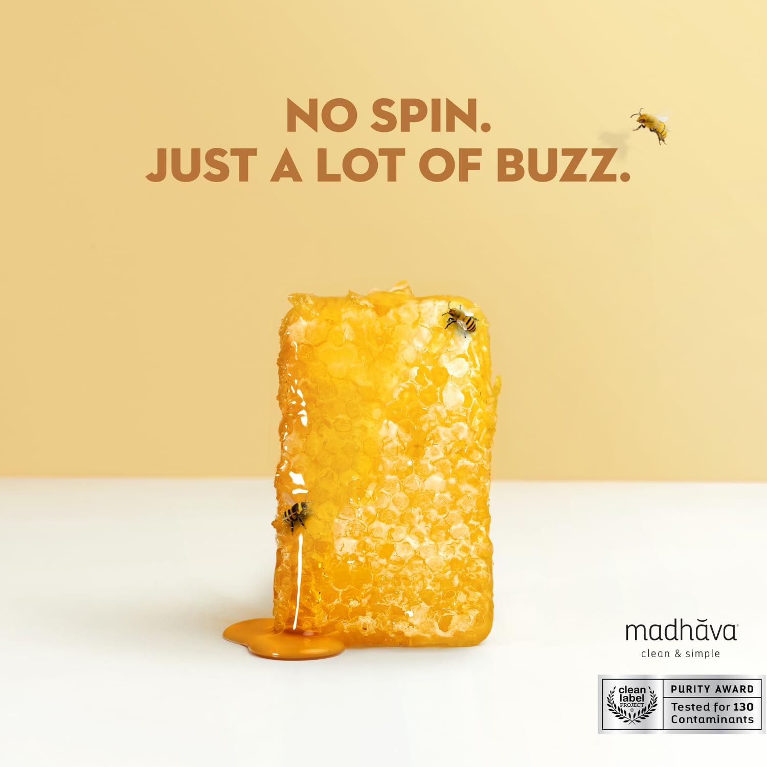 Madhava Organic Honey on yogurt or oats for natural sweetness