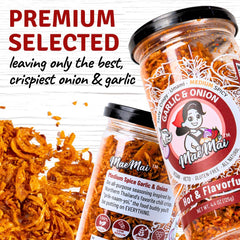 MaeMai Chili Crisp added to ramen bowl for extra umami and crunch