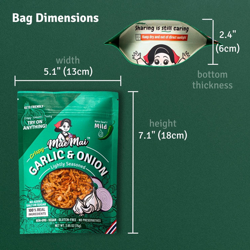 MaeMai Chili Crisp provides a satisfying crunch.