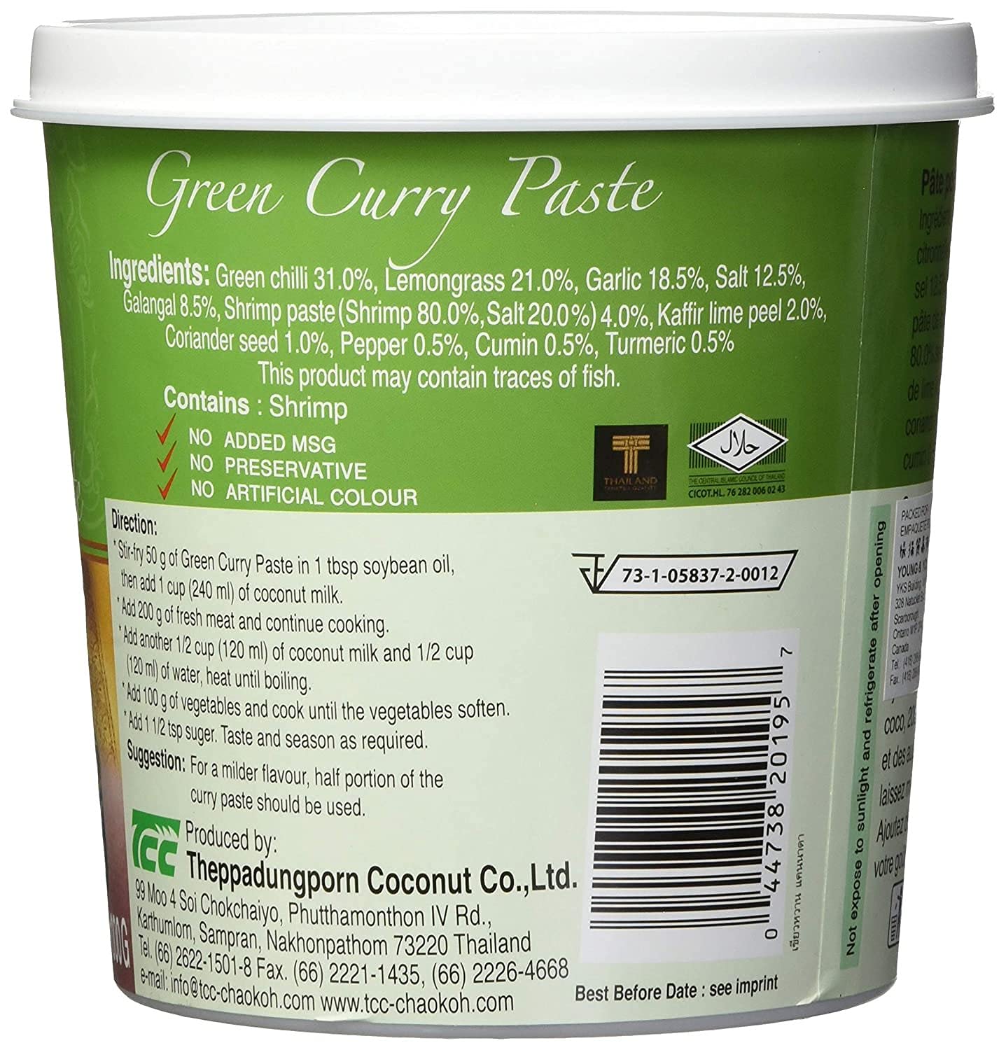 Mae Ploy tub with resealable lid emphasizing convenient storage