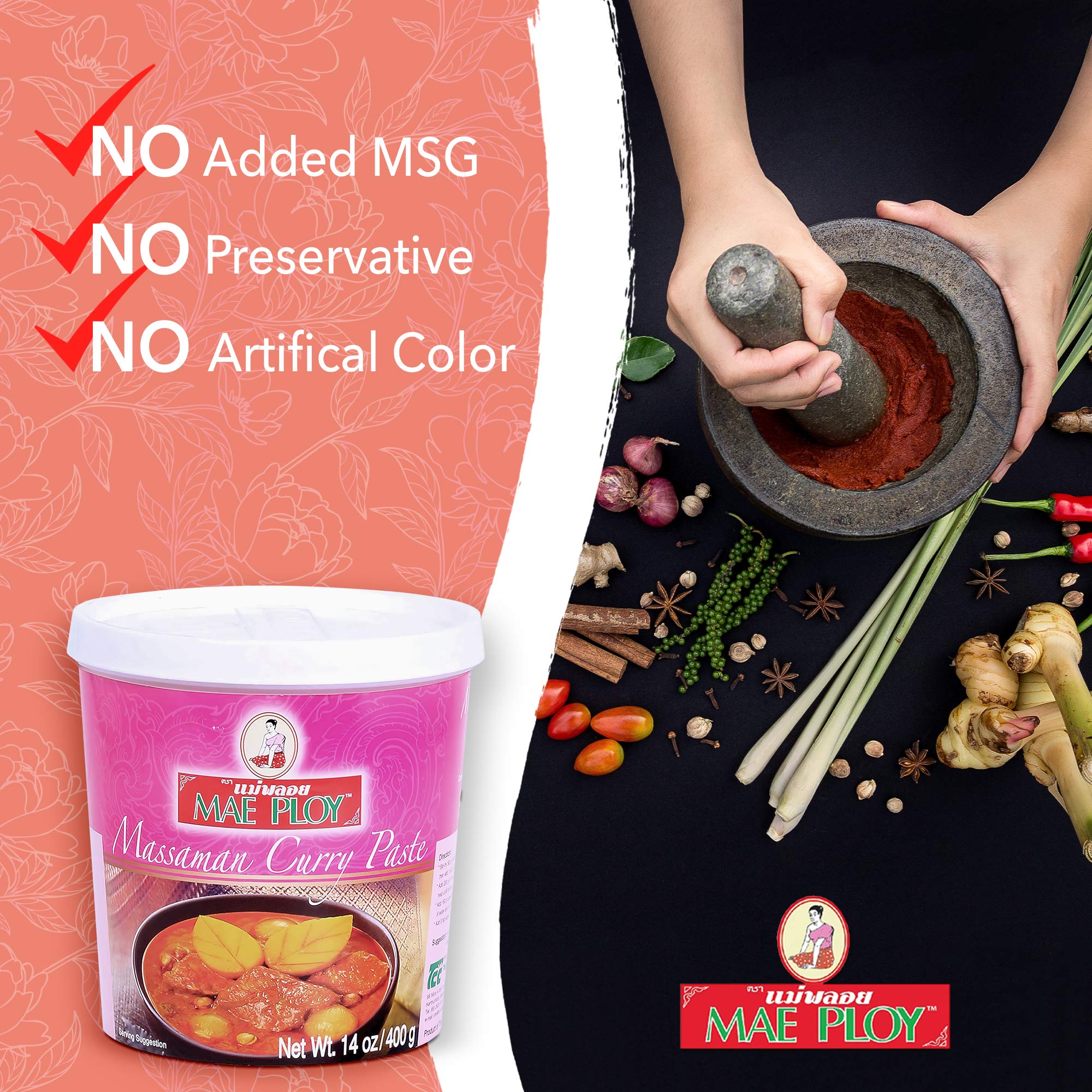 Marinade base for grilled seafood using Mae Ploy Massaman paste.