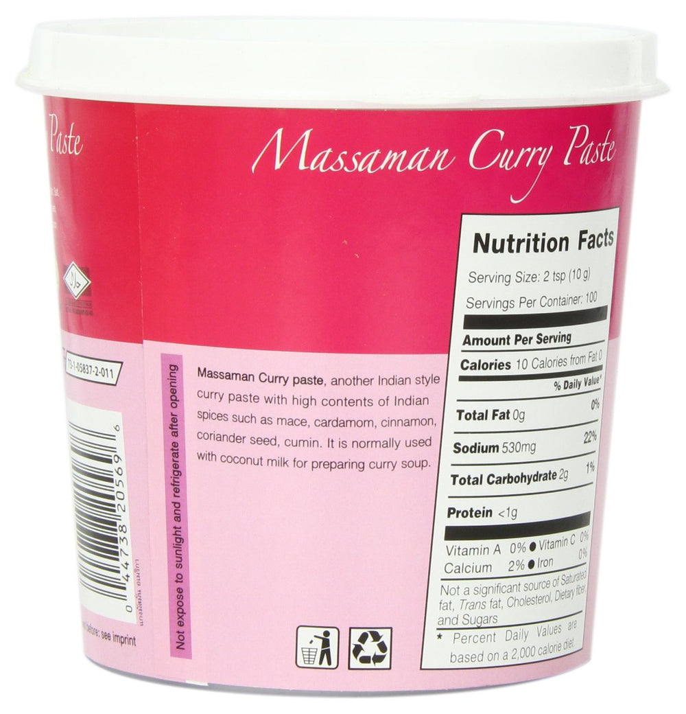 Mae Ploy Massaman paste ready for grilling and seafood marinades