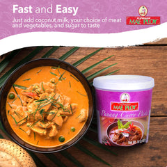 Panang curry simmered dish with Mae Ploy paste infusing aroma