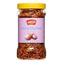 Maesri fried shallots golden brown packaging, ready for authentic Thai dishes.
