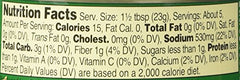 Maesri Thai Green Curry Paste back label close-up showing traditional recipe.