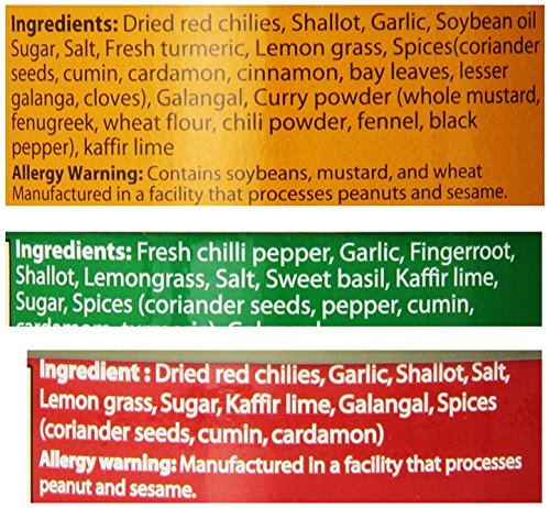 MAESRI yellow curry paste can for warm, bright flavor with vegetables