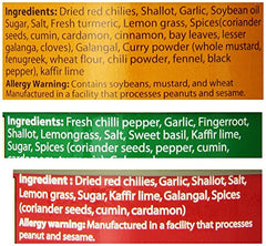 MAESRI yellow curry paste can for warm, bright flavor with vegetables