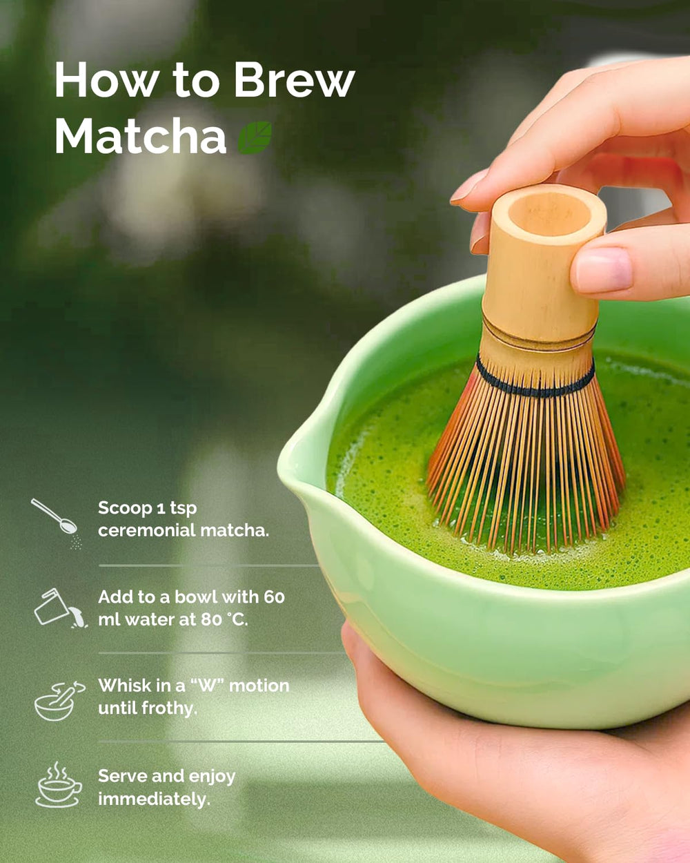 Maestri House dessert-ready matcha adds color and flavor