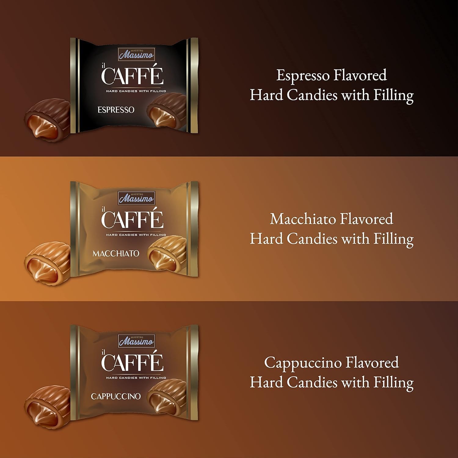 Maestro Massimo 7.05 oz bag, gift-ready coffee candy.
