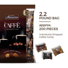 Maestro Massimo Macchiato flavor candy with creamy espresso notes
