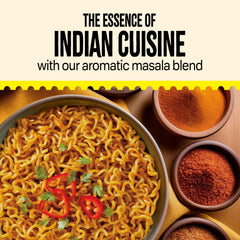 Noodles simmering on stove during simple preparation
