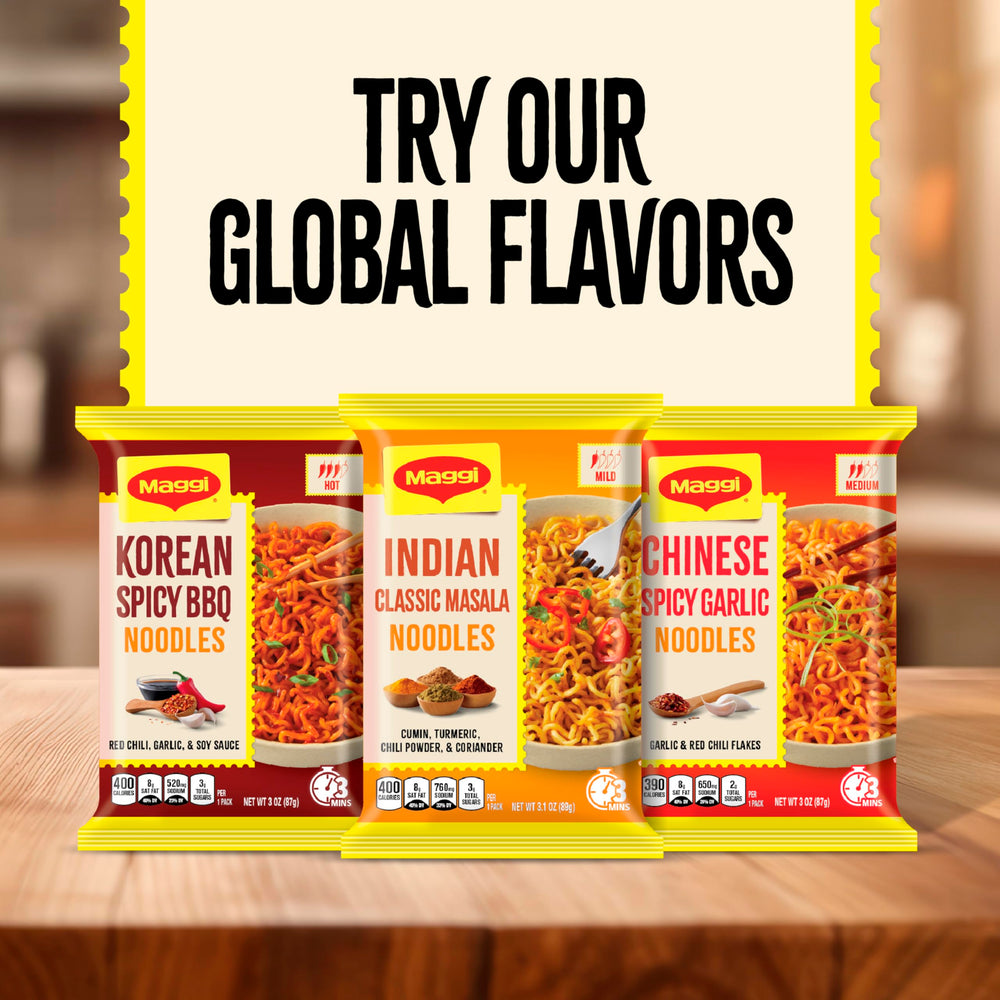 Maggi noodles on busy evenings—simple, satisfying meal solution.