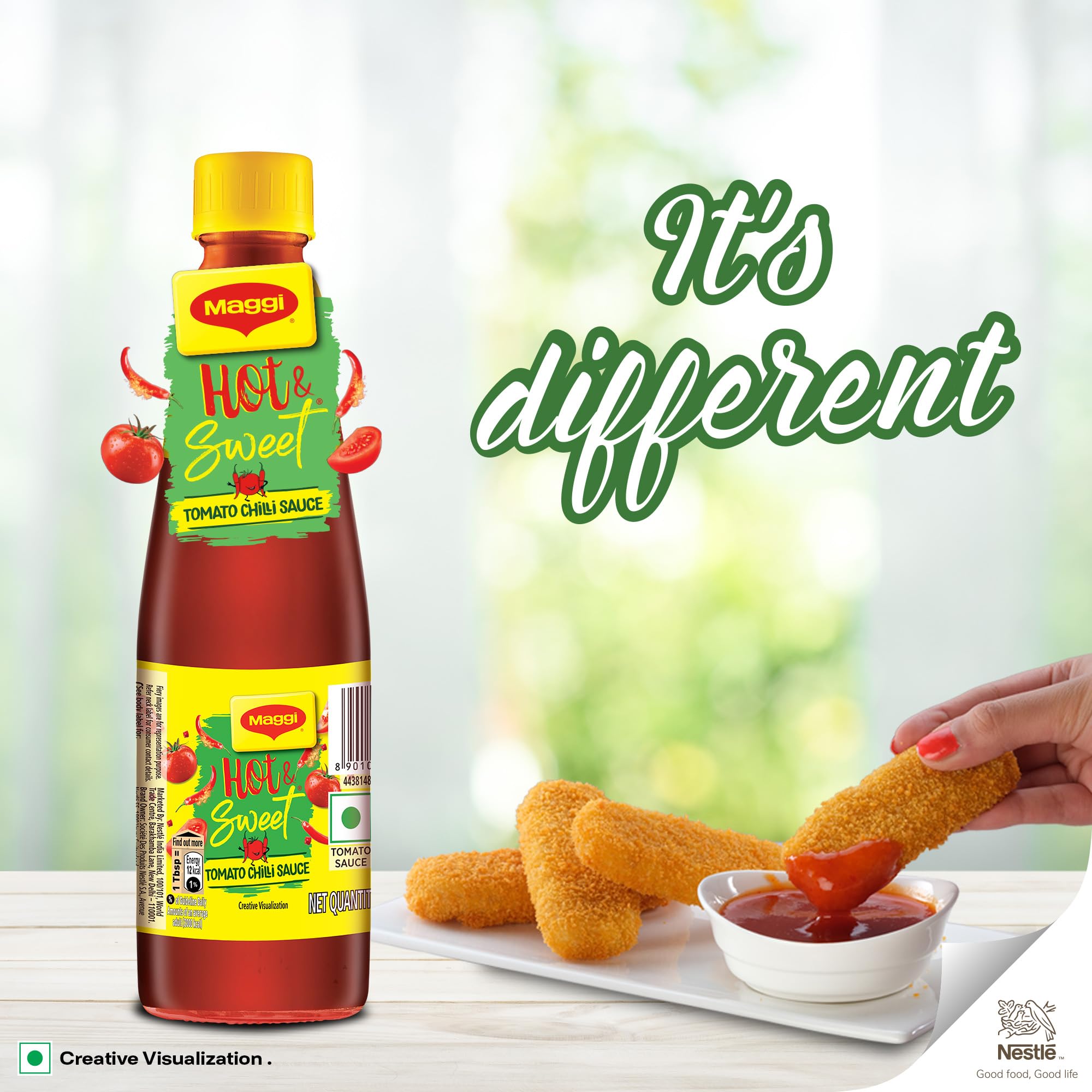 Maggi Hot & Sweet on a burger adds zesty heat and flavor.