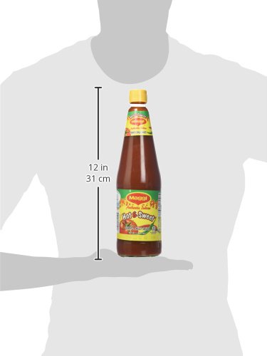 1kg Maggi bottle shows no added preservatives for natural flavor.
