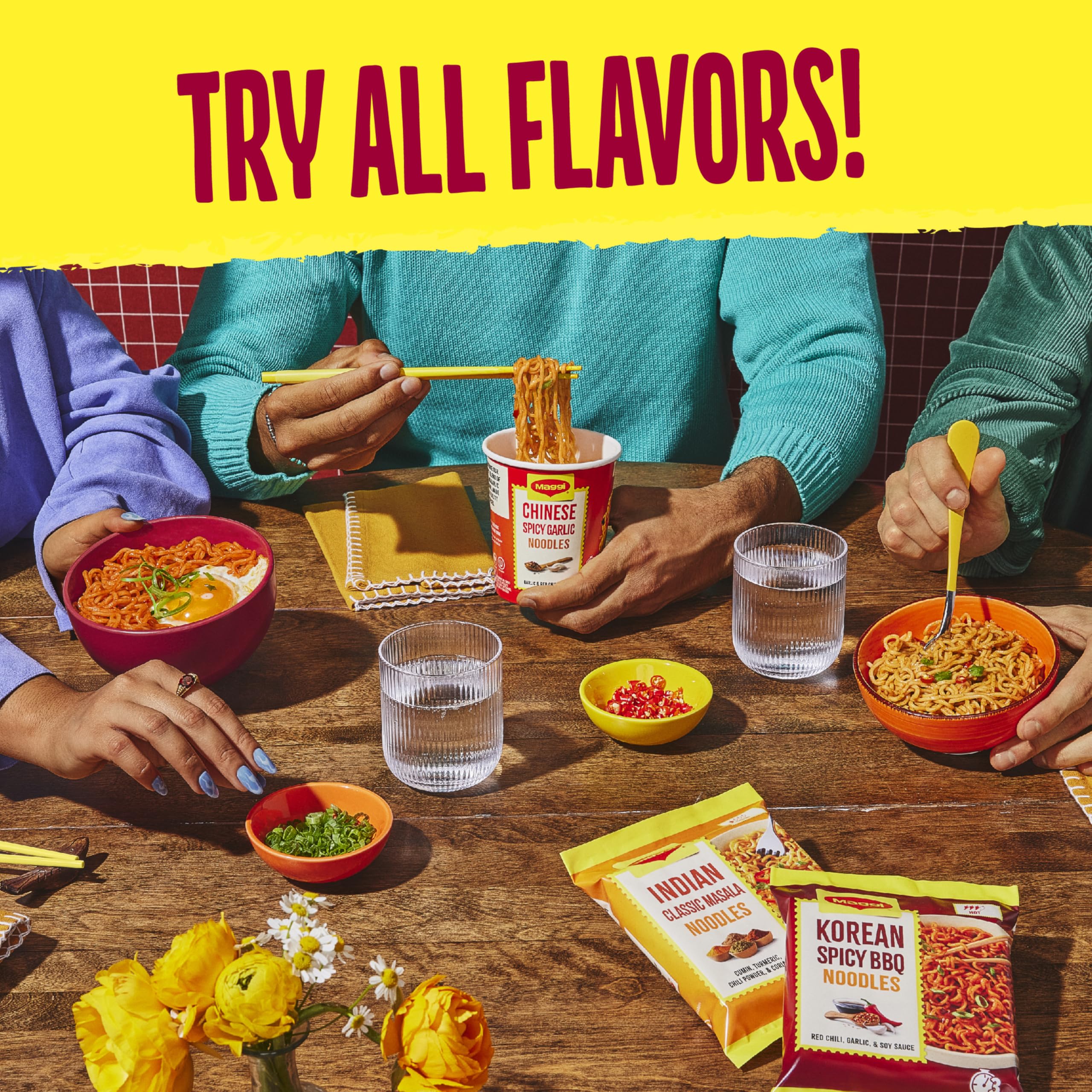 Maggi instant noodles ready in three minutes for a quick meal
