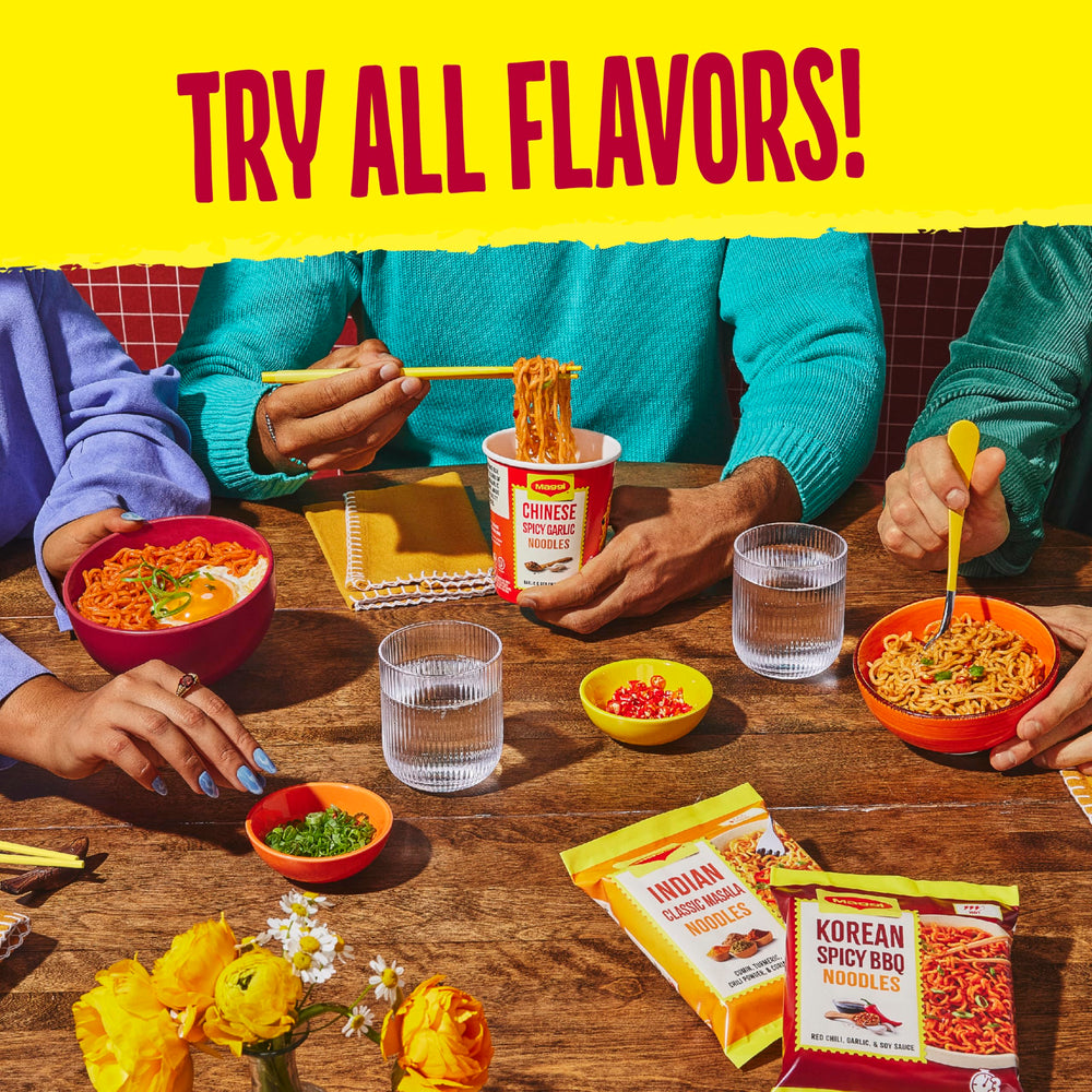 Maggi instant noodles ready in three minutes for a quick meal