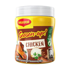 Maggi Season-Up Chicken Seasoning bottle for Jamaican flavor in chicken dishes