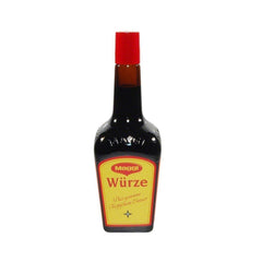Maggi Seasoning Wurze 810ml bottle enhances soups and stews with savory depth.