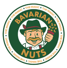 Gift packaging for The Magic Bavarian Cinnamon Roasted Cashews, gourmet snack idea.
