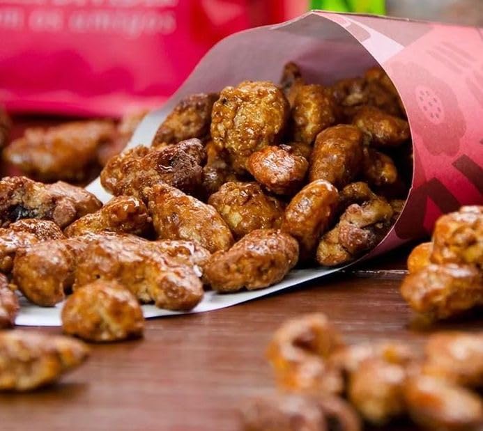 Party bowl of The Magic Bavarian Cinnamon Roasted Cashews ready to share.