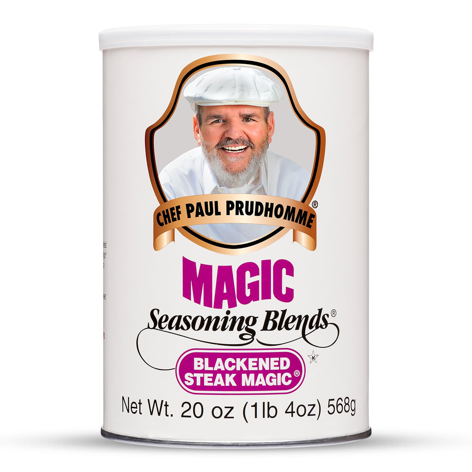 Magic Seasoning Blends Blackened Steak Magic bottle ready for grilling, gluten-free.