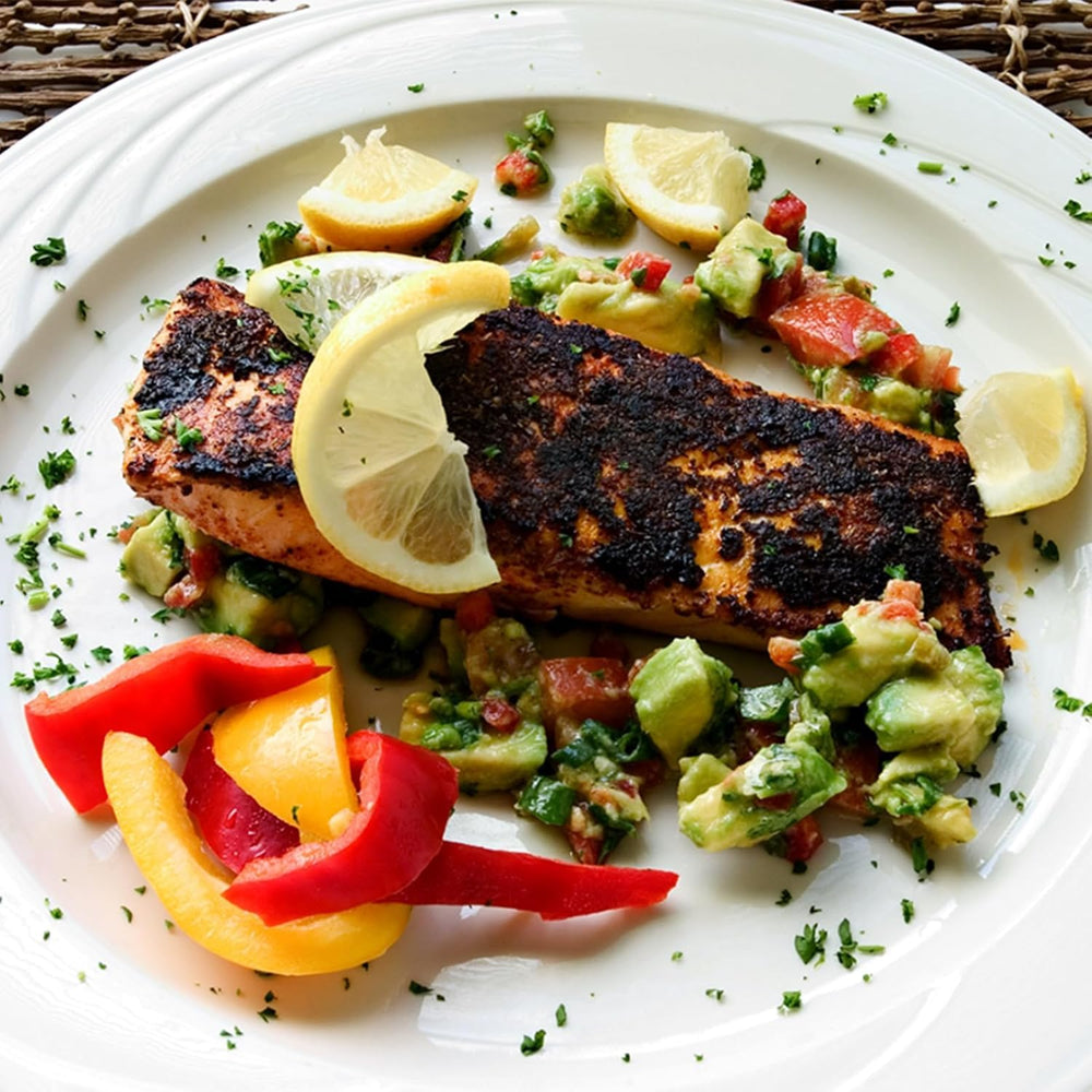 Magic Seasoning Blends Chef Paul Blackened Redfish pan sear image highlights crust-building flavor