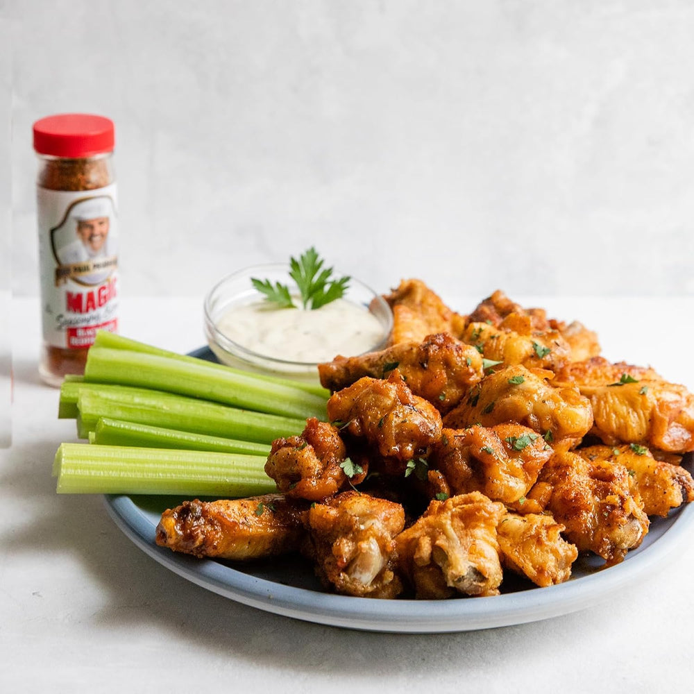 Magic Seasoning Blends Chef Paul Blackened Redfish spice shake ensures even crust and aroma