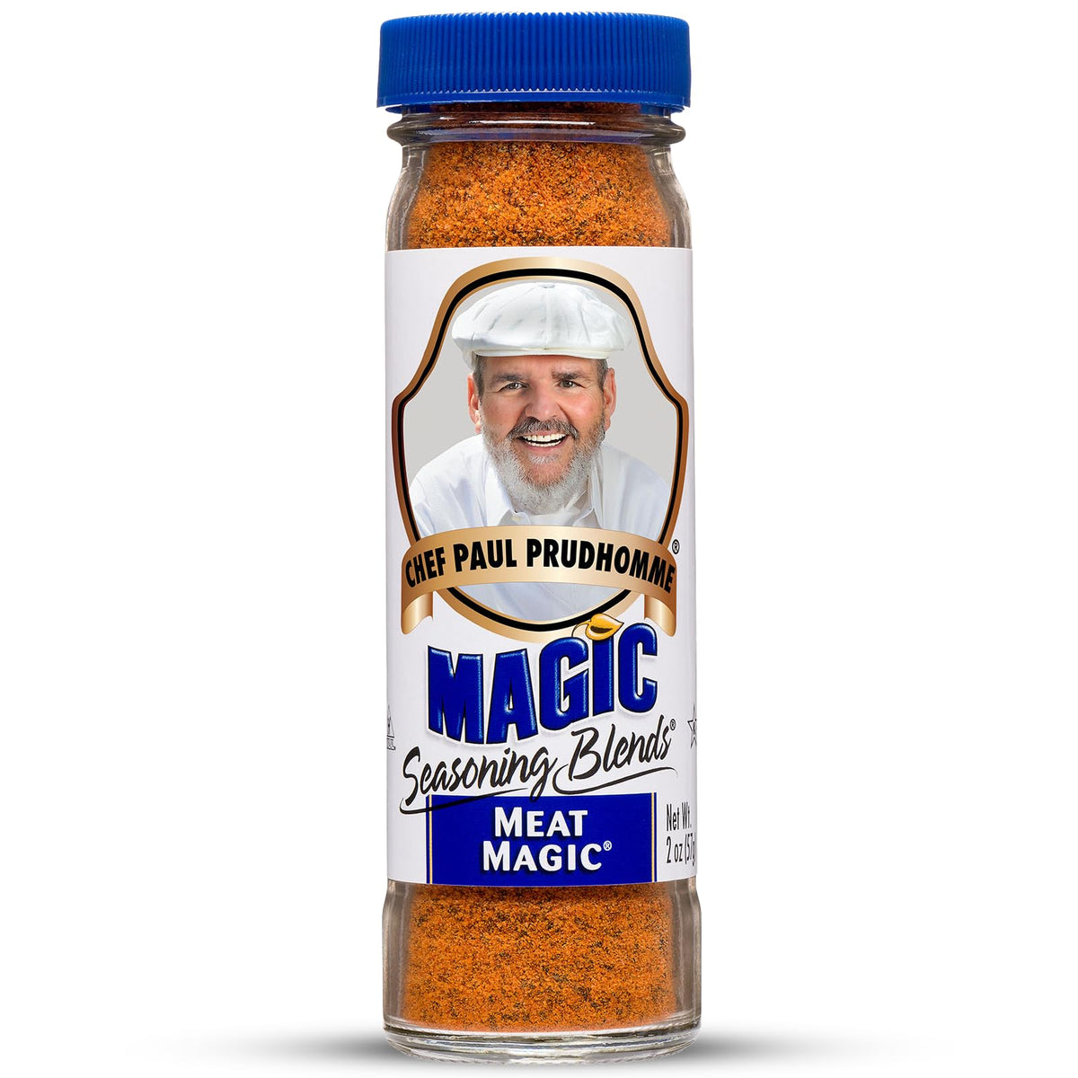 Magic Seasoning Blends Meat Magic bottle ready to season meats with bold flavor.
