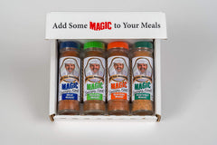 Magic Seasoning Blends Meat/Poultry Magic bottle adds rich aroma to grilled or roasted meals.