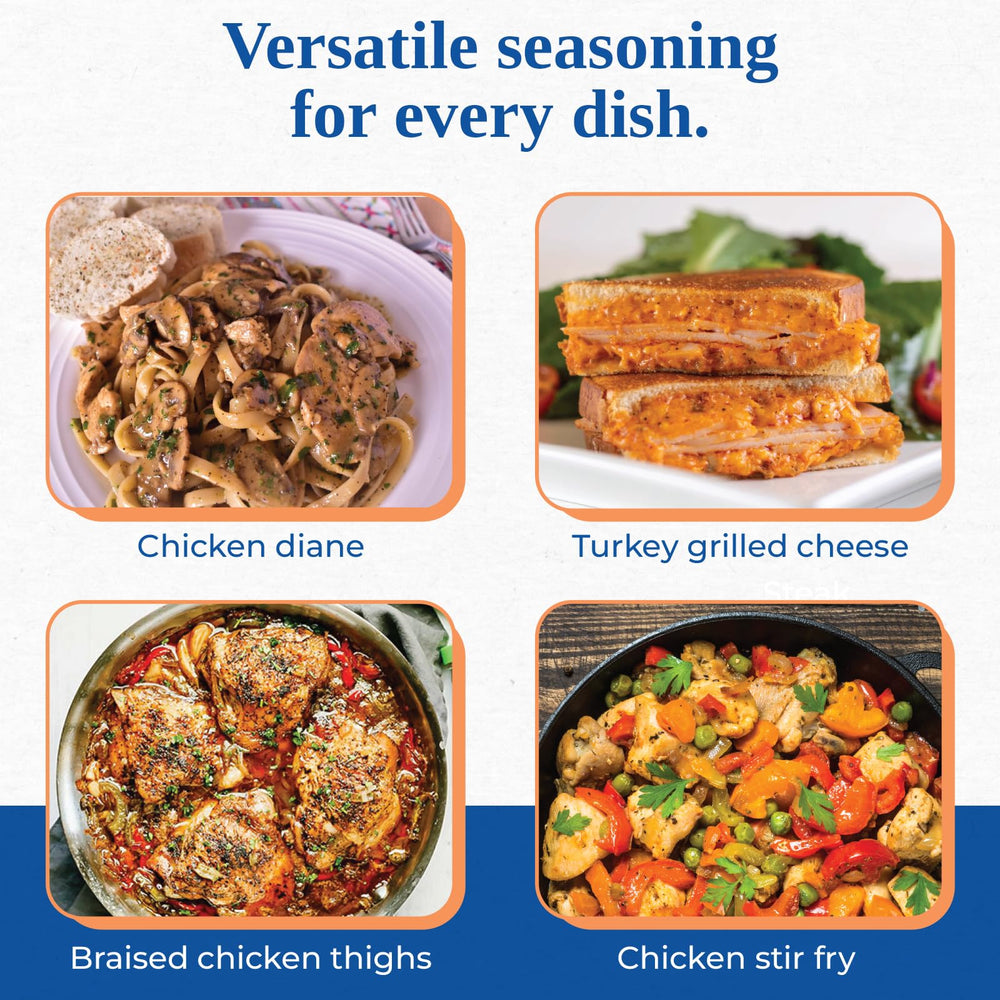 Roasted turkey seasoned with Poultry Magic Seasoning for savory aroma.