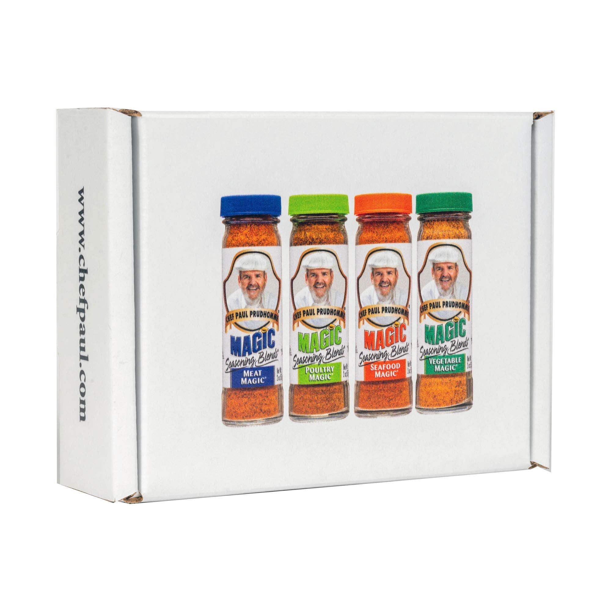Magic Seasoning Blends Vegetable Magic bottle enhances veggie dishes with flavorful versatility.