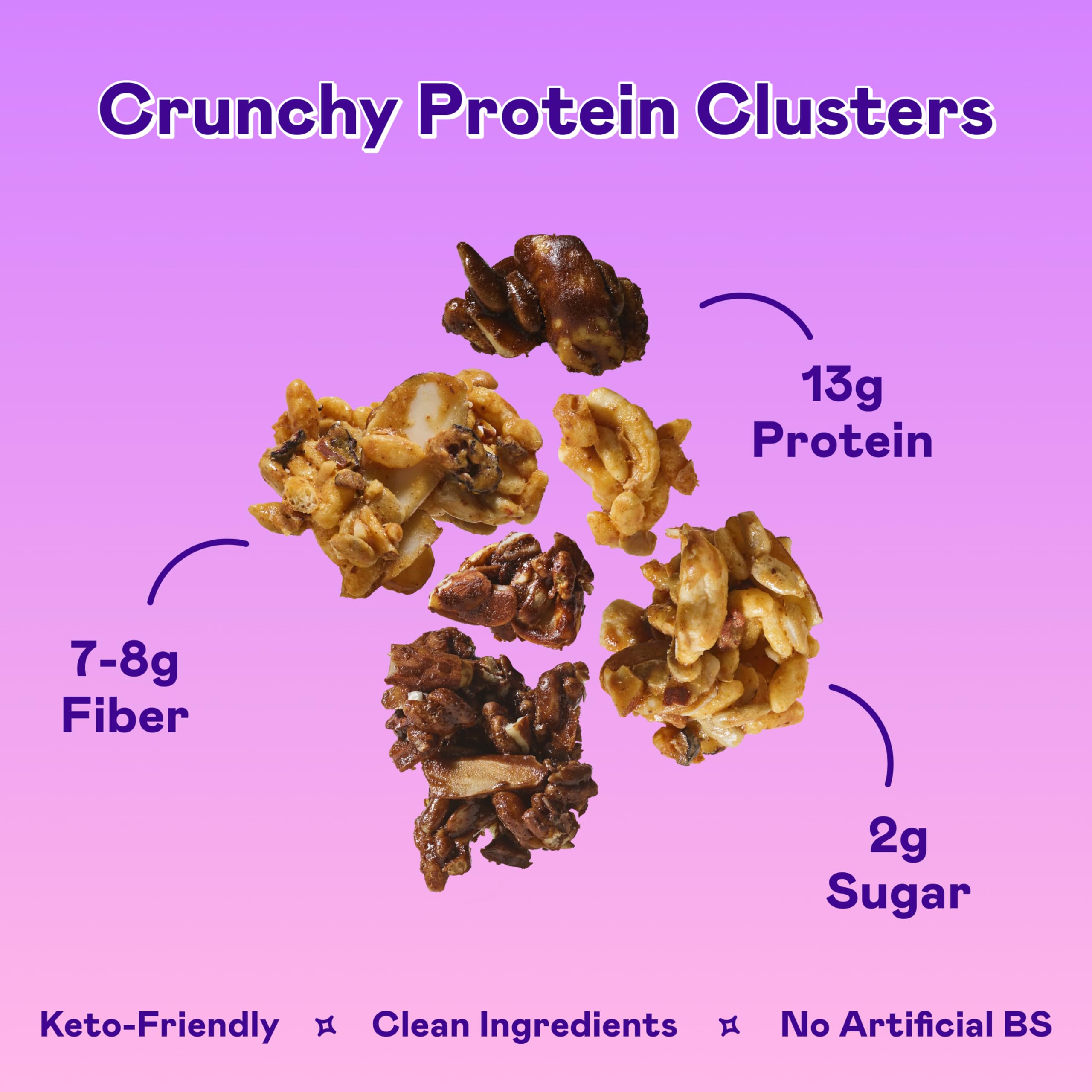 Magic Spoon granola Honey Almond pack offers low-sugar indulgence for busy mornings.