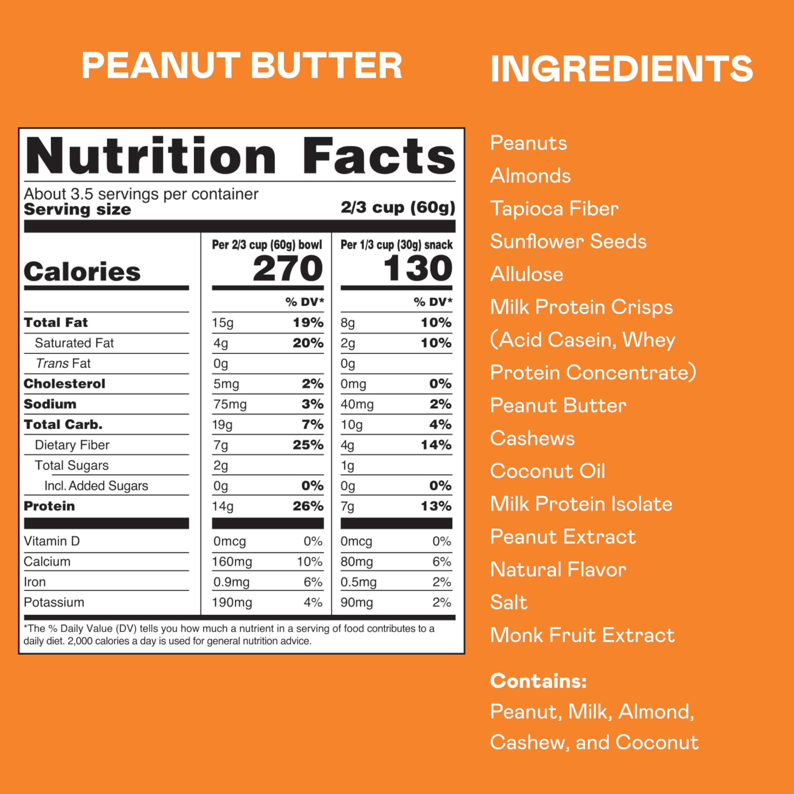Magic Spoon granola protein per serving promotes sustained energy.