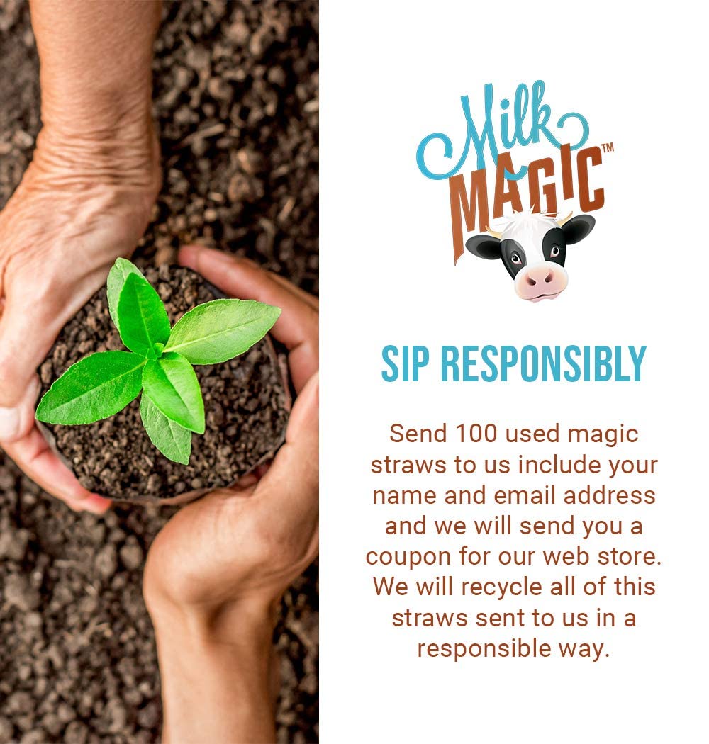 Magic Straws flavor beads dissolve during sip for richer taste