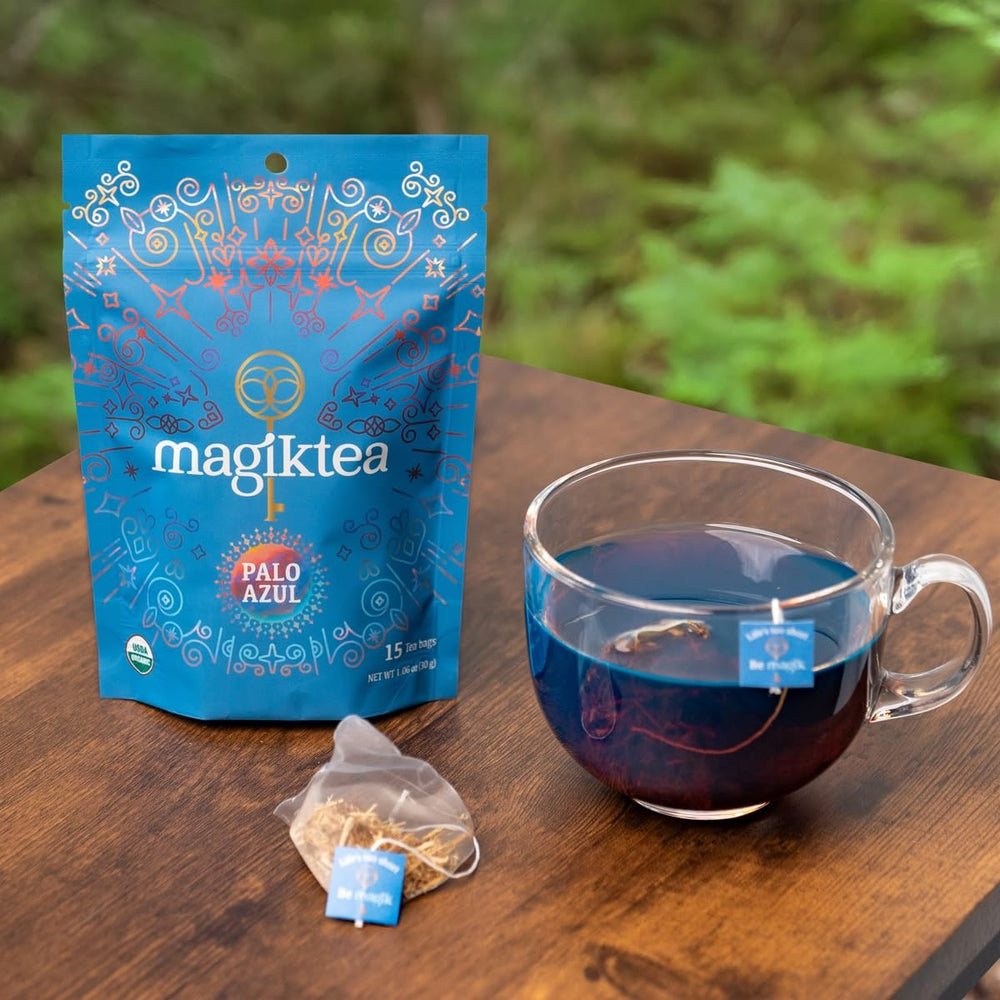 Magiktea kidneywood tradition evokes a traditional herbal infusion.