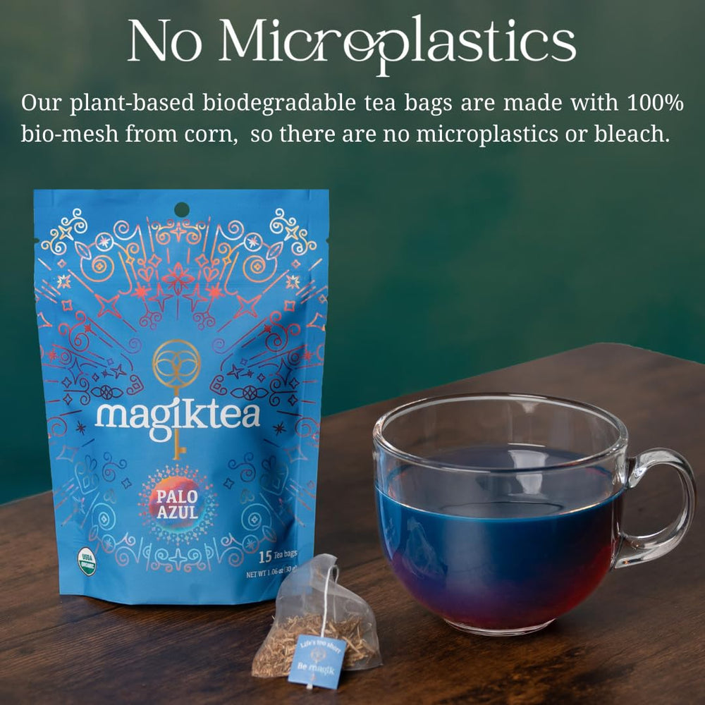 Zero caffeine and zero calories in a soothing Magiktea cup.
