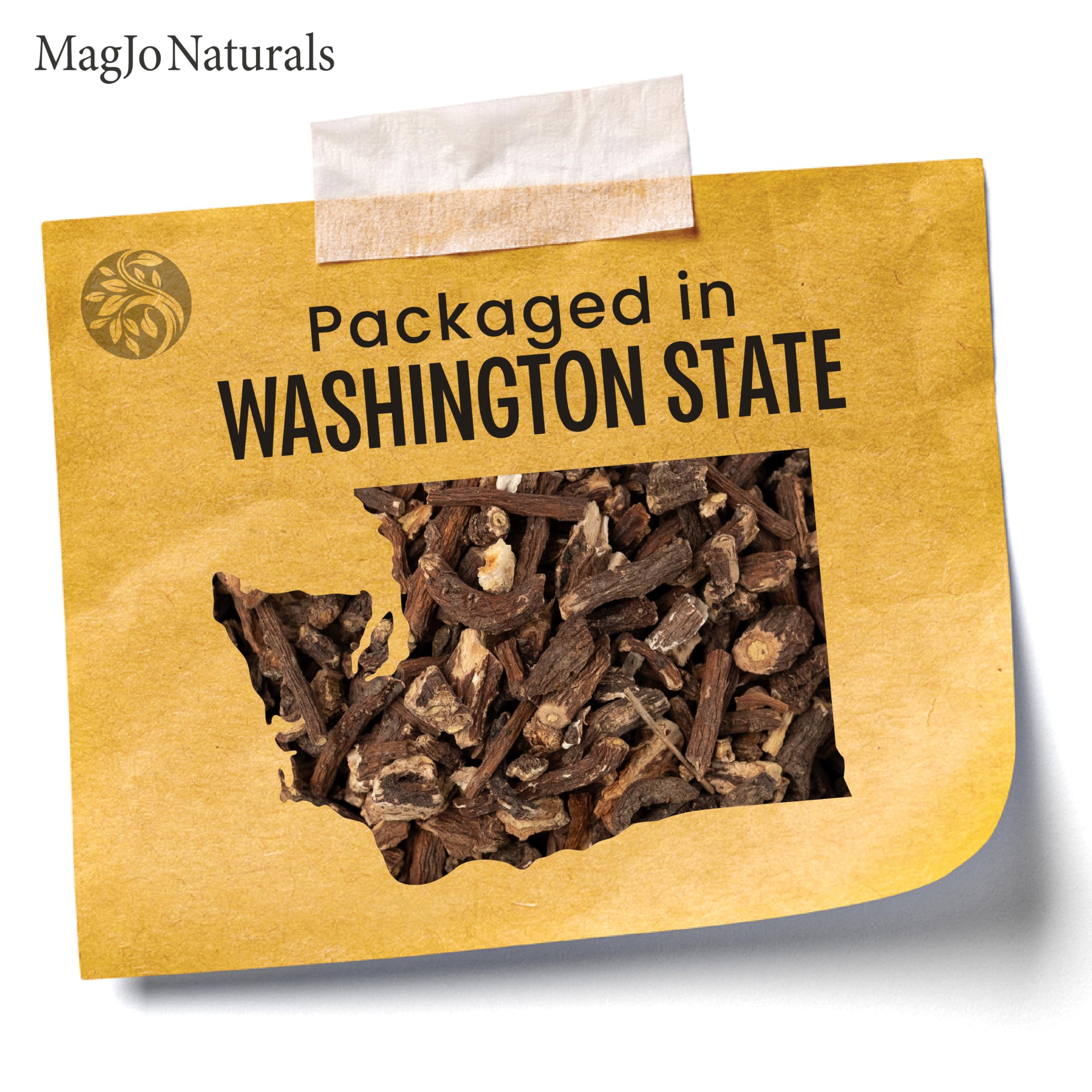 MagJo Naturals natural processing keeps root pure and versatile for infusions.