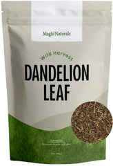 MagJo Naturals wild-harvest dandelion leaf 16oz bulk pack for tea and cooking