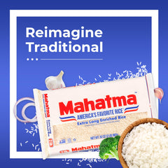 Mahatma rice on stovetop ready in 20 minutes.