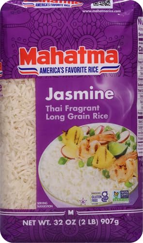 Mahatma Jasmine Rice microwaved and ready in minutes