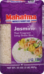 Mahatma Jasmine Rice microwaved and ready in minutes