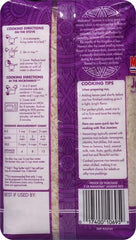 Mahatma Jasmine Rice bag front highlights non-GMO and vegan attributes