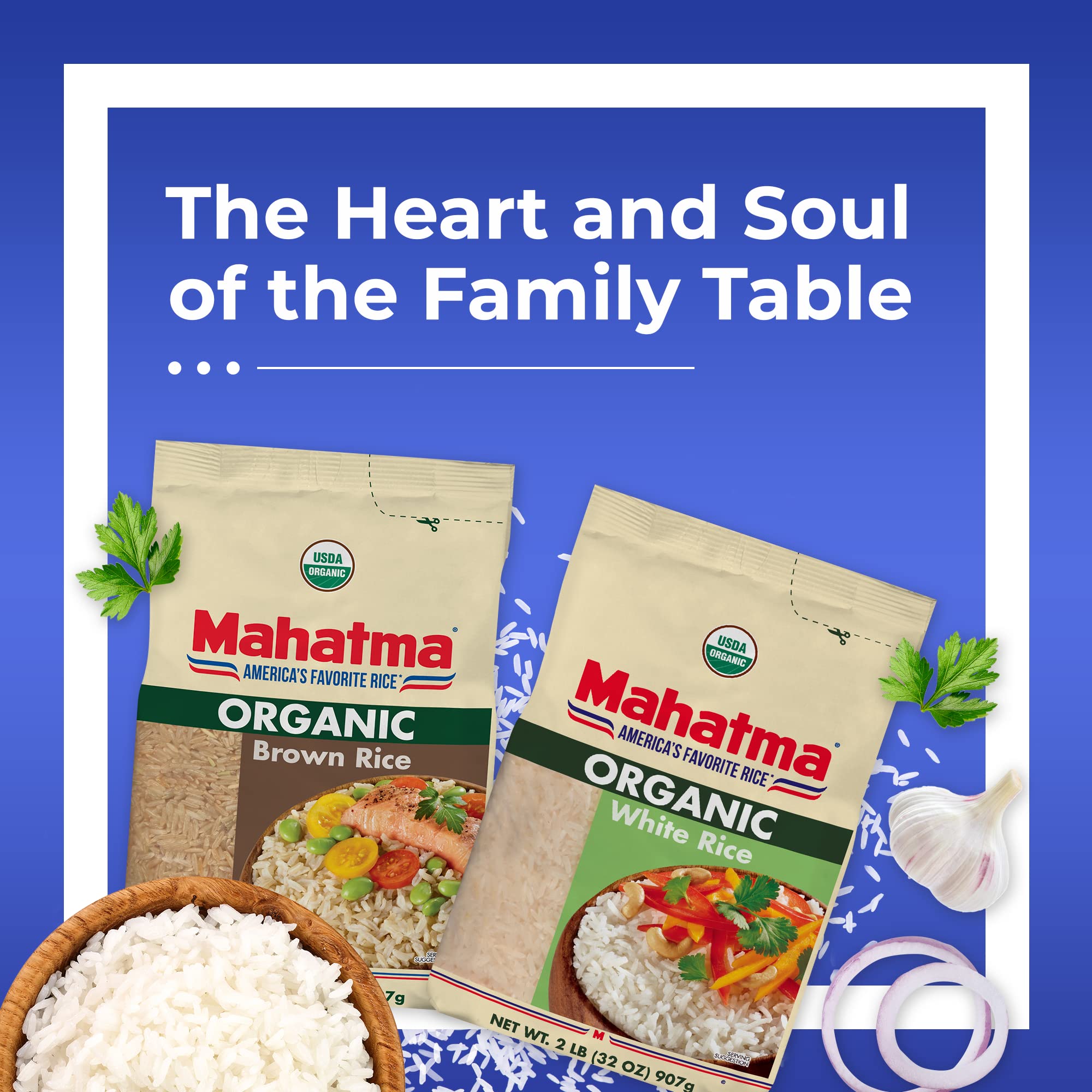 Mahatma Rice in a breakfast omelet setting for a satisfying start.