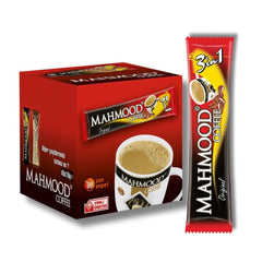 Mahmood Coffee 3in1 stick-packaging for quick, on-the-go mornings